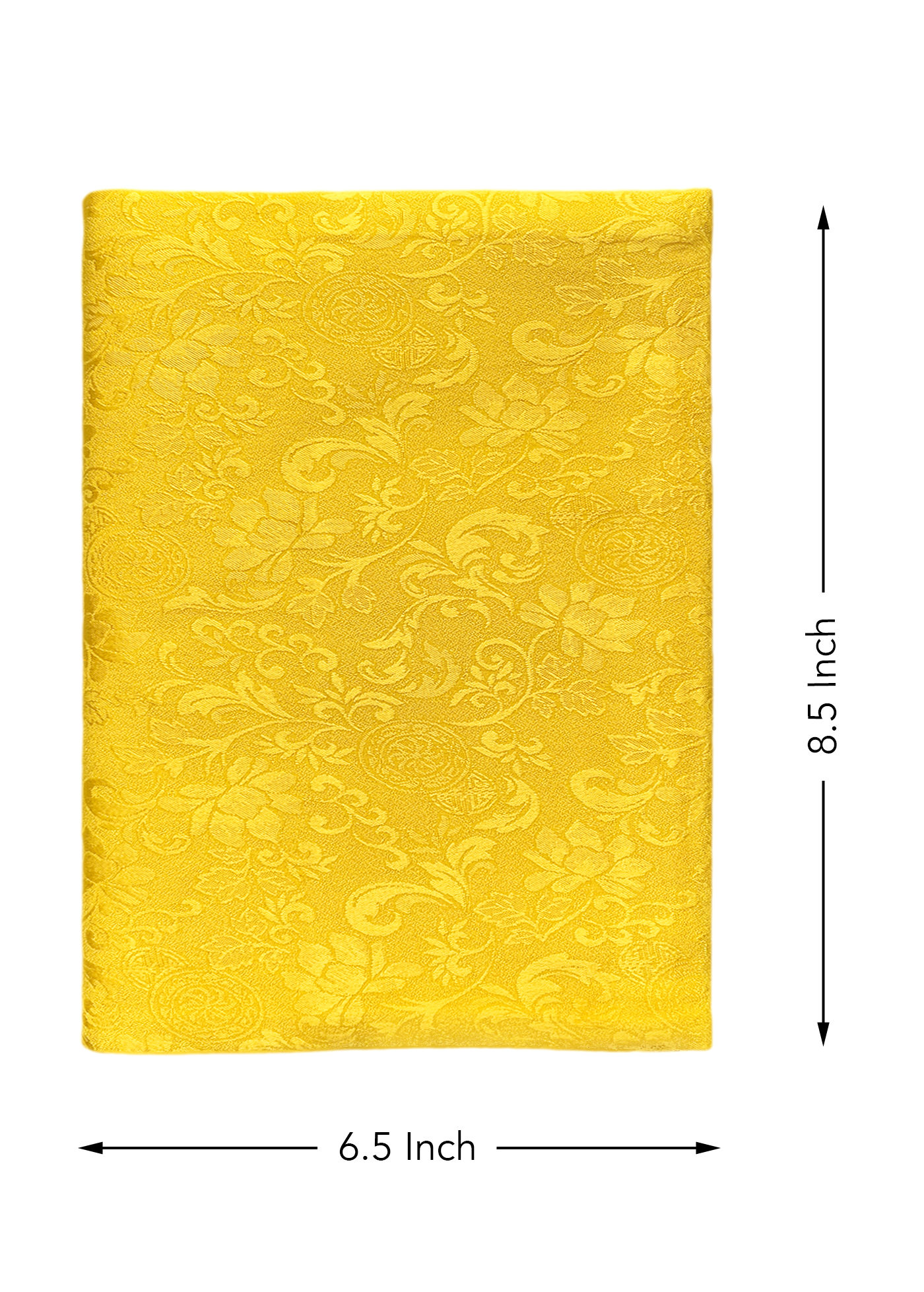 Silk Book Cover - Light Golden