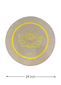 Round Jute Mat