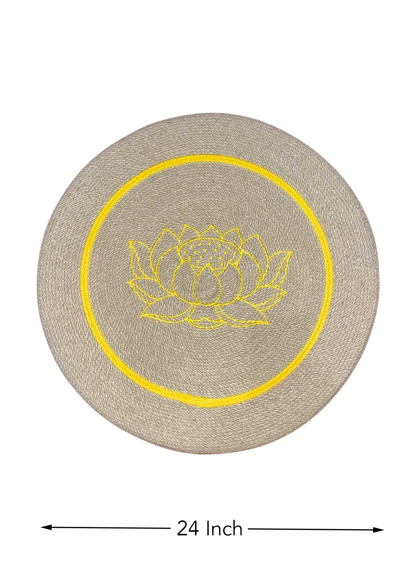 Round Jute Mat