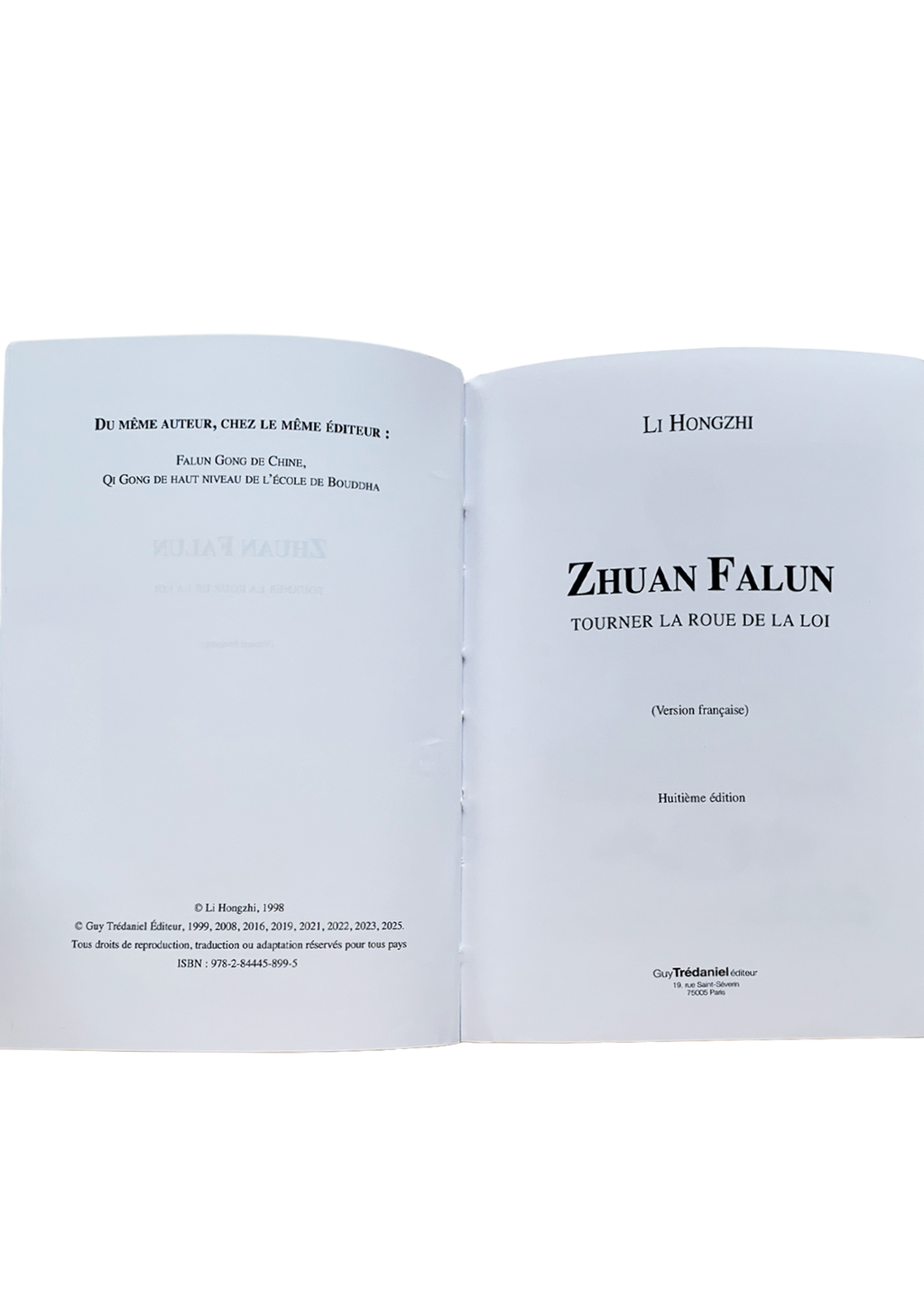 Zhuan Falun - French Translation (2003 Edition)